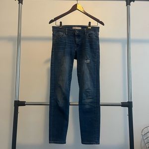 ZARA Basic Dept. Z1975 Denim Cropped Jeans